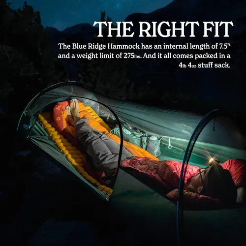 Vista 5 de Lawson Hammock Blue Ridge - Hamaca y tienda de campaña para acampar