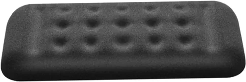 Vista 6 de Tofficu 3 piezas de reposamuñecas de computadora, almohadilla para teclado de espuma viscoelástica, reposamuñecas para escritorio, reposamuñecas