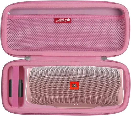 Vista 9 de Hermitshell Funda de viaje para JBL Charge 6 / JBL Charge 5 / JBL Charge 4 Altavoz Bluetooth portátil Negro