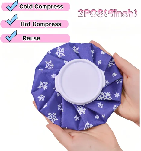 Vista 7 de Bolsa de hielo reutilizable caliente y fría para lesiones deportivas, paquete de hielo para lesiones, terapia de frío y calor, paquete frío