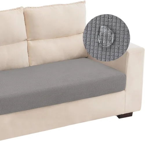 Vista 41 de Funda repelente al agua para cojín de sillón, funda elástica para respaldo individual de sofá seccional, funda para sofá en forma de L para mascotas
