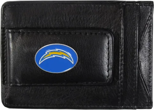Vista 22 de Portadocumentos clip de piel para dinero NFL