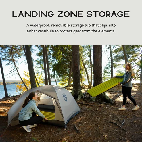 Vista 4 de NEMO Equipment Dragonfly OSMO Backpacking Tent Ultralight, Livable, Versatile, Camping