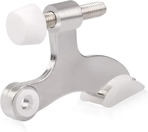 Vista 15 de HOMOTEK Paquete de 12 Topes de Puerta de Latón Antiguo de Pasador de Bisagra, Tope de Puerta Ajustable de Lujo Resistente de 2-1/2"x1-3/4