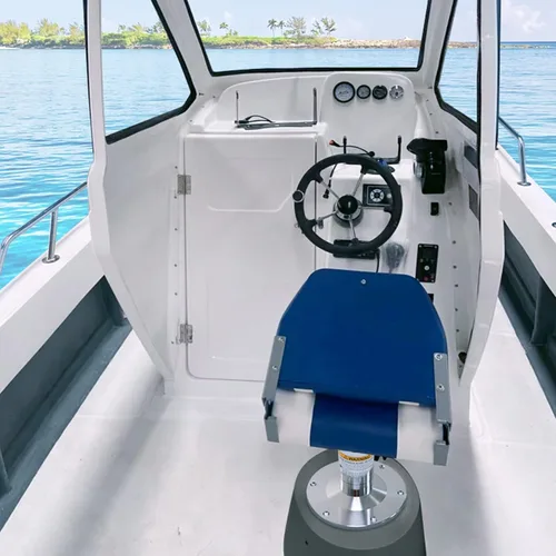 Vista 7 de Pedestal de aluminio ajustable para asiento de barco, base de silla de barco con altura ajustable de 13 pulgadas a 19 pulgadas