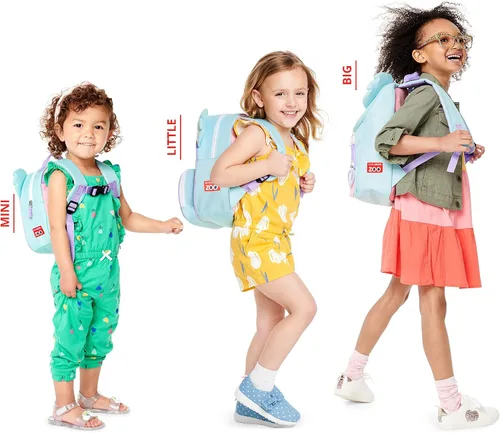 Vista 21 de Skip Hop - Mochila para preescolar, colección Zoo, para niños pequeños de 3 a 4 años, diseño de llama