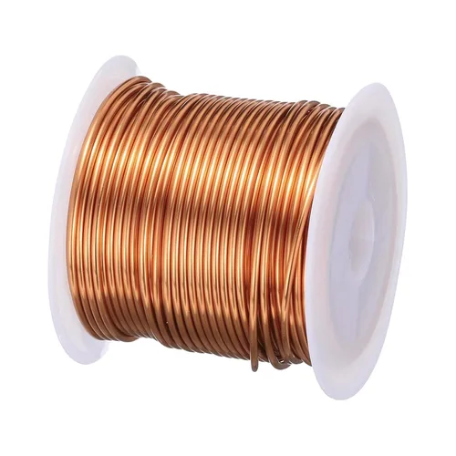 Vista 129 de MECCANIXITY - Alambre magnético de calibre 46 AWG - 0.04mm Hilo de cobre esmaltado - Bobina de alambre magnético de 14669 pies (4471m) - 50g Grado F