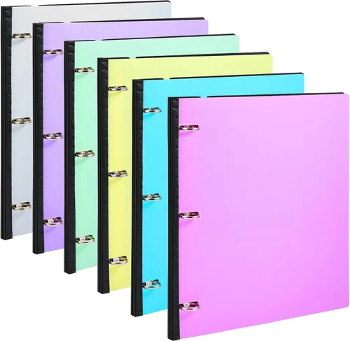Vista 9 de WOT I Carpeta de 3 Anillos Telescópica (0.75"), Carpeta Flexible Expandible - Diseño Patentado para Fácil Portabilidad, Capacidad para 160 Hojas
