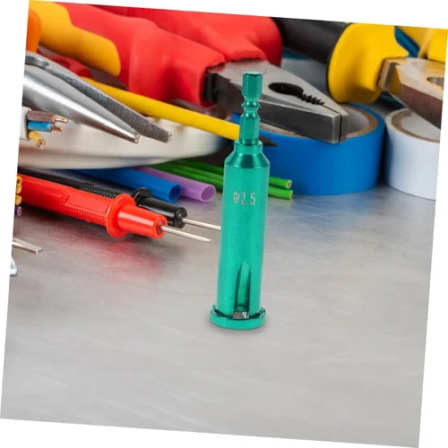 Vista 6 de Housoutil Multifuncional alambre Strier conector auto pelacables para 2.5mm2 herramienta de alambre verde para taladro fácil de usar