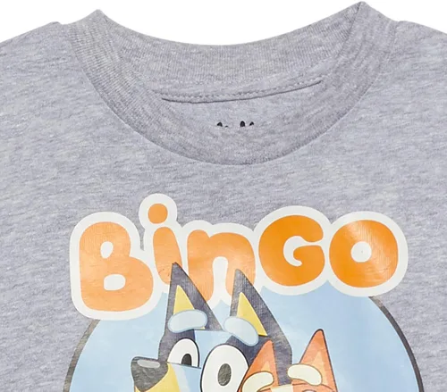 Vista 3 de BLUEY & Bingo - Camiseta de moda transpirable para niñas