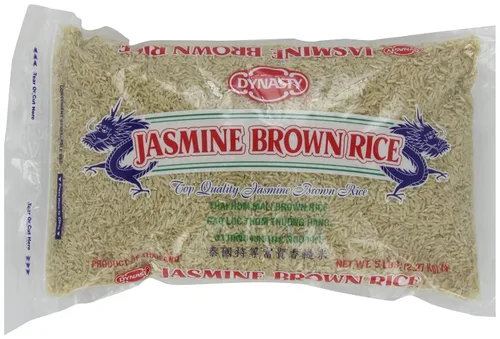 Vista 7 de Dynasty Arroz integral de jazmín, 5 libras (paquete de 6)