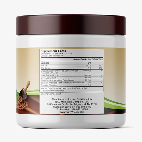 Vista 6 de New Vitality Coco Complete - Suplemento en polvo superalimento que aumenta el sistema inmunológico y el metabolismo, apoyo energético, sin azúcar