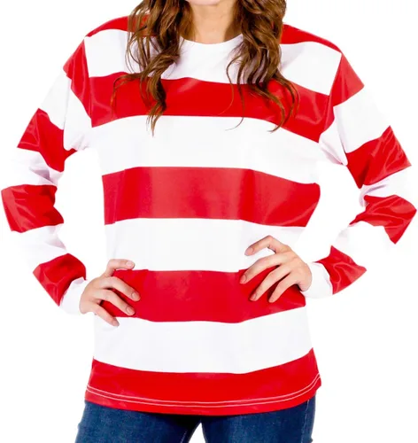 Vista 3 de Dónde está Waldo Deluxe Adult Costume Set