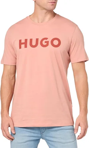 Vista 63 de Hugo Men's Print Logo Short Sleeve T-Shirt Blanco