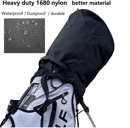Vista 7 de Funda para bolsa de golf/cubierta de lluvia 1680D Nylon Impermeable
