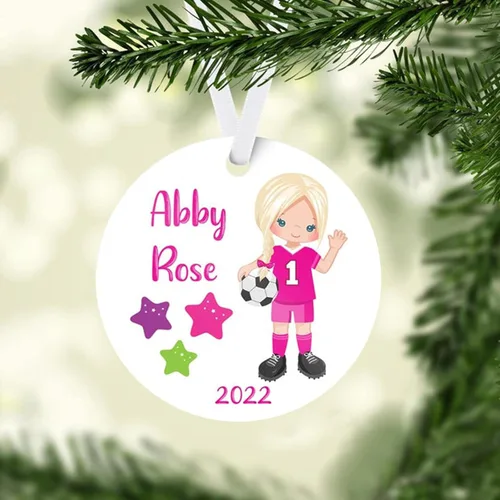 Vista 19 de Touber Adorno de Navidad personalizado para niños, adorno personalizado de recuerdo de ballet de bailarina
