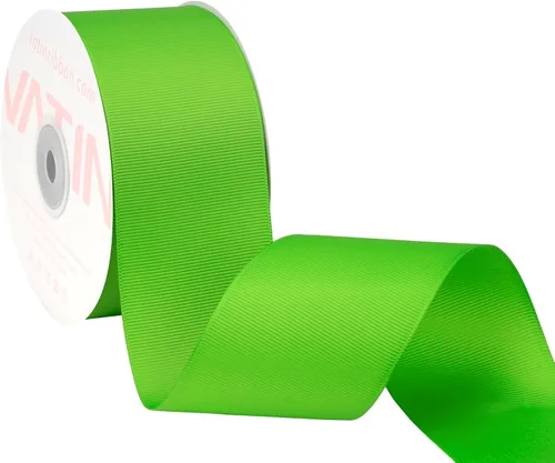 Vista 62 de VATIN Cinta de Grogrén Negra, 1-1/2" x 50 Yardas Continuas, Cinta de Grogrén de Poliéster Negra, Usar para Lazos de Bricolaje, Accesorios