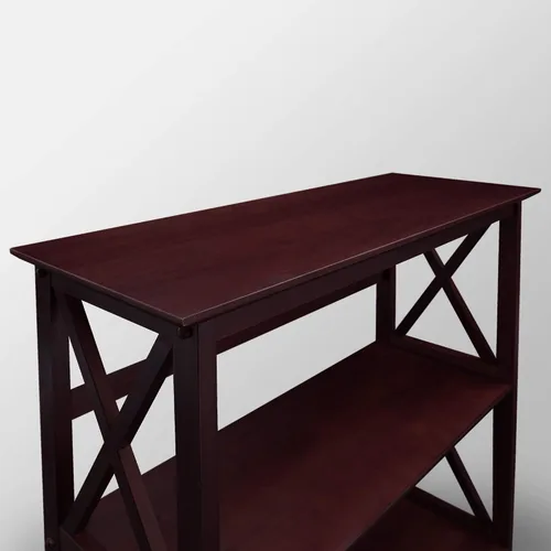 Vista 11 de Estantería con forma de escalera Casual Home Espresso