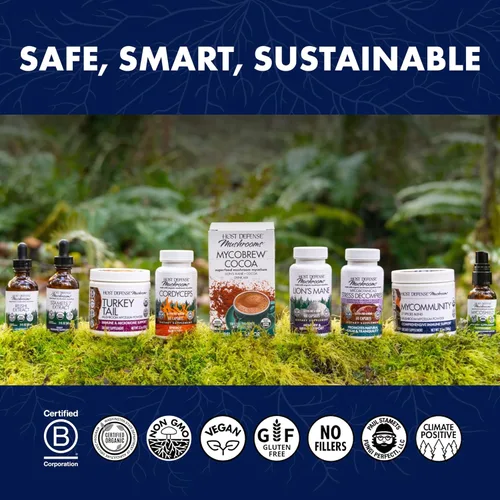 Vista 7 de Host Defense Mesima Cápsulas – Actividad antioxidante herbaria y suplemento de apoyo del sistema inmunológico – Suplemento de hongos para apoyar una