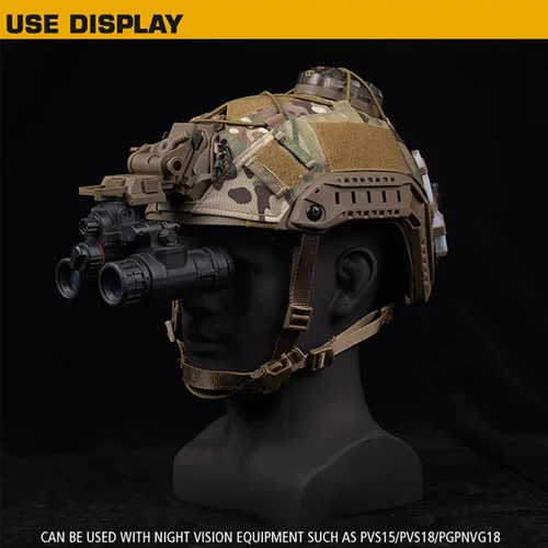 Vista 6 de Casco táctico visión nocturna gafas montaje L4G24 NVG montaje para PVS 15/18 GPNVG18