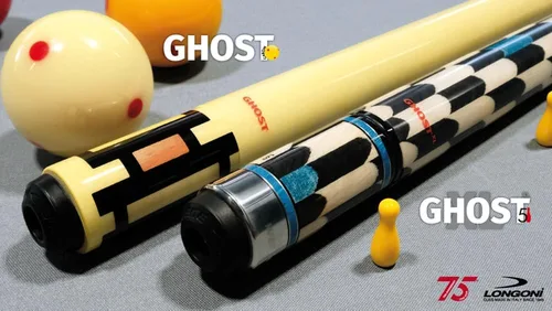 Vista 5 de Longoni Ghost Ultra Thin 0.020 in Silicona Billar Piscina Carom Taco Empuñadura Envoltura