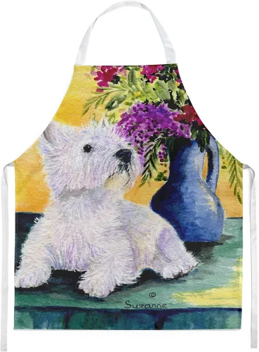 Vista 16 de Caroline's Treasures Delantal unisex Suzanne Staines Dogs Pastor australiano 8283
