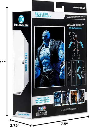 Vista 11 de McFarlane Toys - DC Gaming Build-A 7IN Figuras WV1 - Arkham City - RA'S AL GHUL