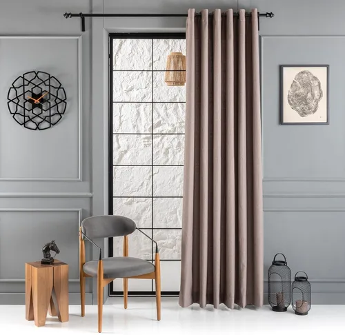 Vista 12 de Cortinas de lino sintético, 2 paneles de 50 pulgadas de ancho (tamaño personalizado, para pedidos personalizados), 17 opciones