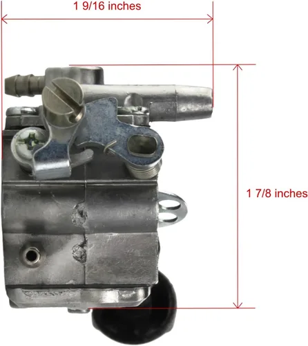 Vista 3 de The ROP Shop Carburador con juntas y bombilla para sopladores de hojas Stihl BR350, BR430, SR430 y SR450