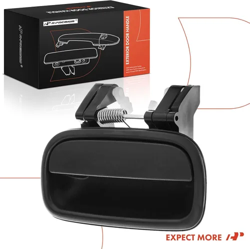 Vista 8 de A-Premium Manija de puerta exterior trasera izquierda del lado del conductor compatible con Toyota Tundra 2000-2003, Tundra 2004-2006 Extended Cab