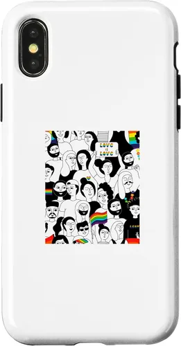 Vista 4 de iPhone 15 LGBTQ Community Lesbian Gay Bi Trans Love Parade Culture Case