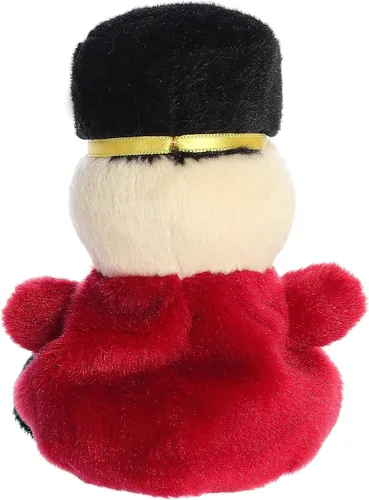 Vista 4 de Aurora® Adorable Palm Pals™ Marius Nutcracker™ - Animal de peluche, diversión de bolsillo, juego sobre la marcha, rojo, 5 pulgadas