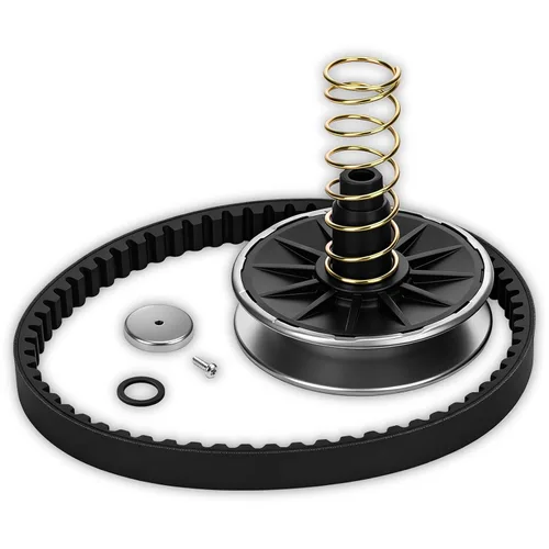 Vista 8 de MIA12482 Kit de polea variadora de transmisión secundaria compatible con cortacésped Jo-hn Deere y tractor de jardín, compatible con D105 E100 X105