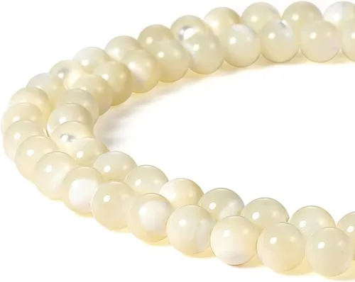 Vista 49 de Cuentas Beadnova redondas de ónix negro de 4 mm, sueltas, para hacer joyas (90-92 piezas)
