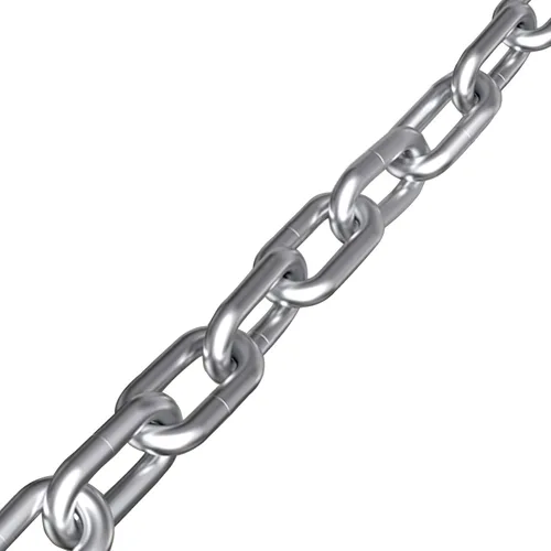 Vista 9 de Cadena de eslabones de acero inoxidable, cadena de bobina a prueba de eslabones de acero inoxidable 304, cadenas resistentes, cadena de remolque