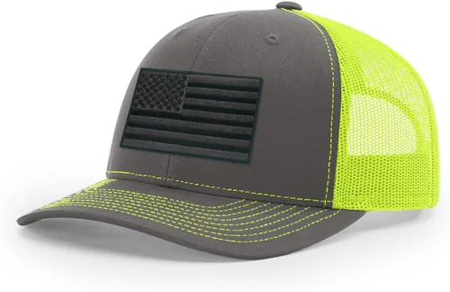 Vista 302 de Joe's USA Richardson 112 - Gorras de camionero con parche gráfico personalizado - Gorras estructuradas de cinco y seis paneles Richardson Premium