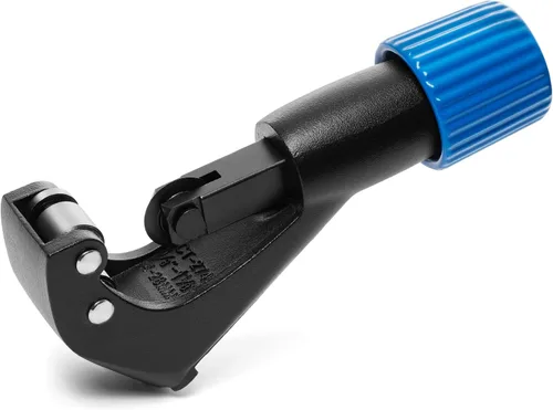 Vista 4 de Cortador de tubos de cobre pequeño con escariador - cortador de tubo de 1/8" a 1 1/8" Small Copper Pipe Cutter with Reamer for HVAC, Plumbing