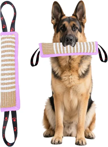 Vista 10 de Clysoru Juguete de yute resistente para perros