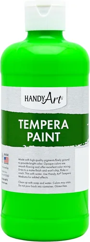 Vista 13 de Handy Art Pintura al temple premium, negro, botella de pinta de 16 oz