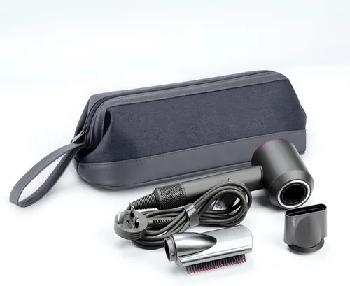 Vista 5 de Funda de viaje estilo Shark Flex 2026 para Dyson Airwrap secador de pelo, cepillo Revlon, herramientas para el cabello, bolsa de viaje, funda