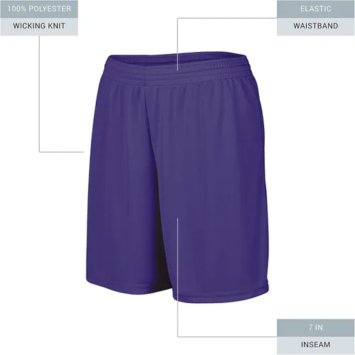 Vista 2 de Augusta Sportswear - Shorts deportivos 1423 para mujer