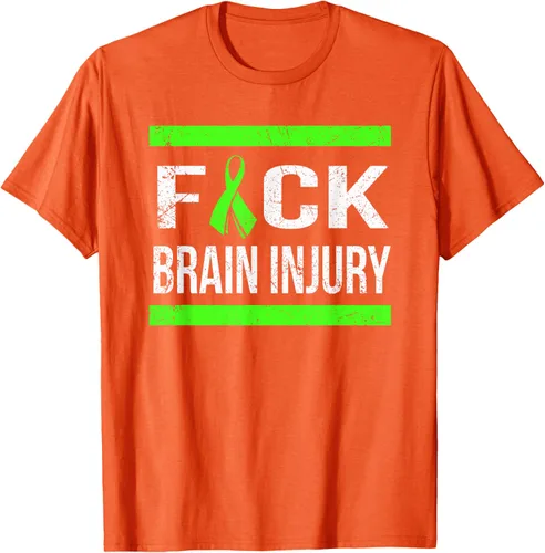 Vista 77 de Apoyo Daño cerebral Concienciación T Shirt, mujer L, Asphalt Negro