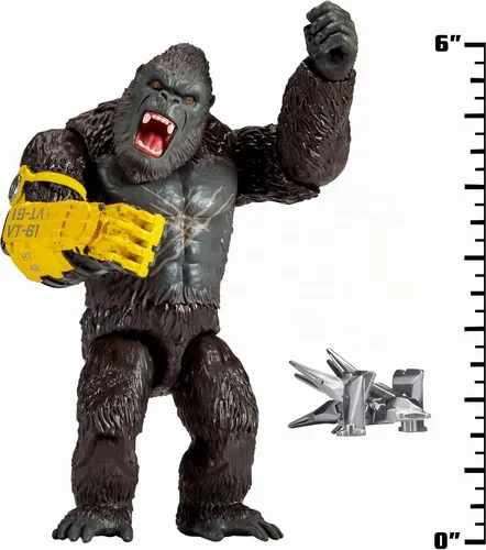 Vista 2 de Godzilla x Kong - Guante Kong de 6 pulgadas con B.E.A.S.T. de Playmates Toys