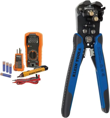 Vista 8 de Klein Tools Kit de prueba eléctrica con multímetro digital, probador de voltaje sin contacto y estuche de transporte