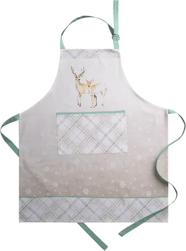 Vista 969 de Maison d' Hermine Delantales para mujer con bolsillo, 100% algodón (27.50 x 31.50 pulgadas)