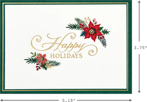 Vista 12 de Hallmark Surtido de tarjetas de Navidad en caja, iconos navideños (48 tarjetas con sobres) (1XPX5173)