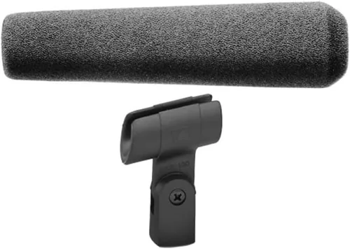 Vista 5 de SENNHEISER Wired Professional MKH 416-P48U3 Short Shotgun Interference Tube Microphone,Black