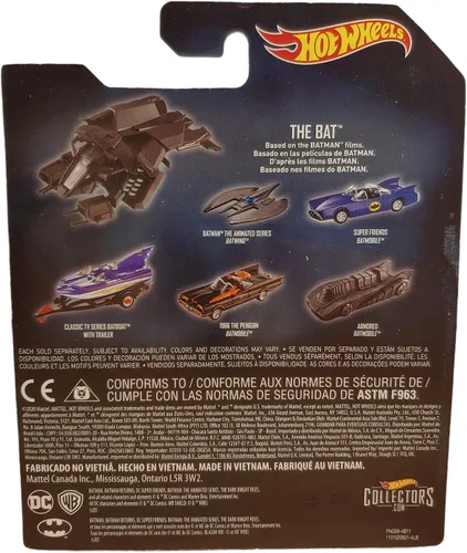 Vista 2 de Hot Wheels Serie The Bat The Dark Knight