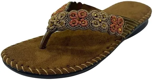 Vista 9 de Sandalias ortopédicas para mujer con soporte de arco cómodo