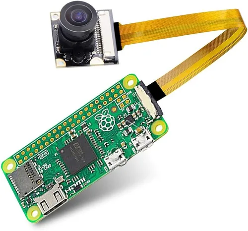 Vista 5 de Para Raspberry Pi Zero Camera Module 160 FOV 5MP Fisheye Lens Cámara Gran Angular 160 Grados OV5647 1080P Sensor HD Video Webcam con Cable Cero